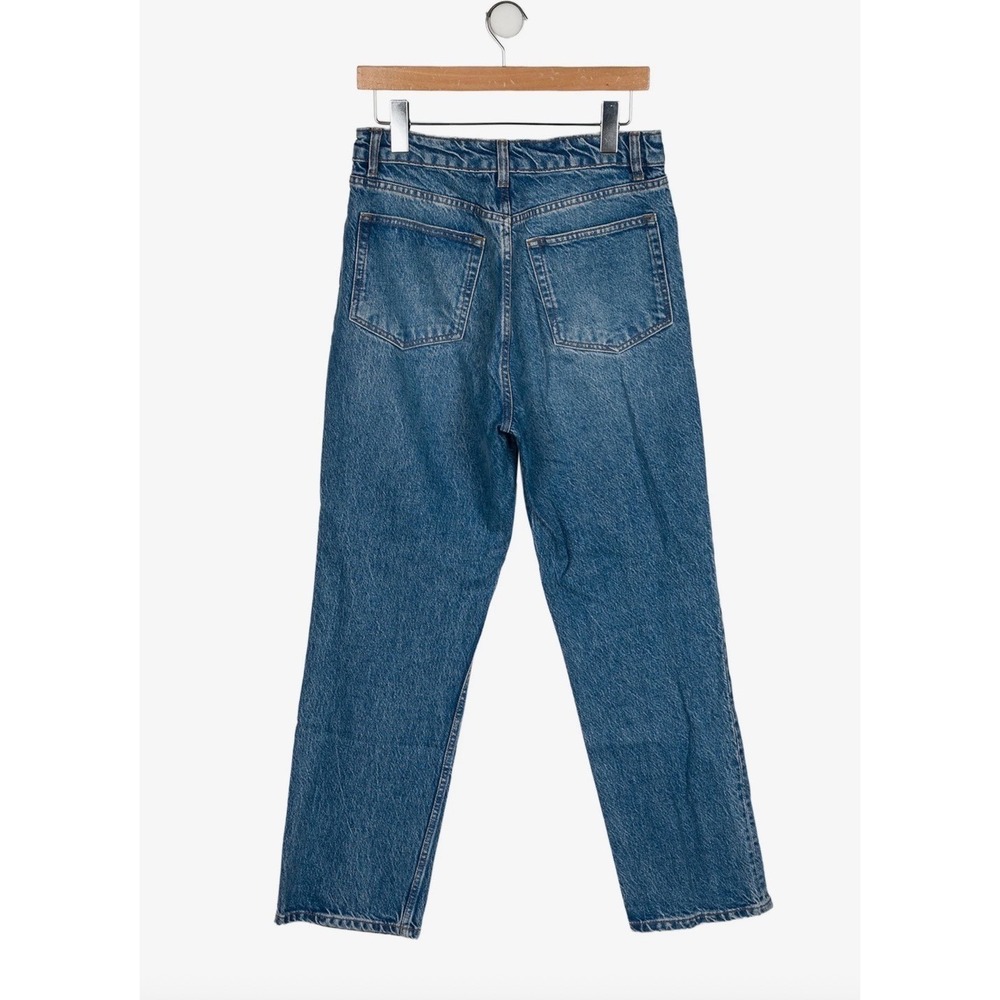 REFORMATION High Rise Straight Leg Jeans Medium Wash Womens 29 - Picture 3 of 15